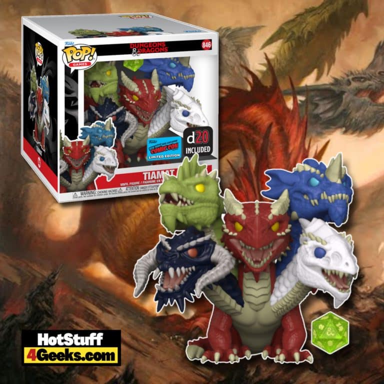 Nycc Dungeons Dragons Tiamat Super Sized Funko Pop