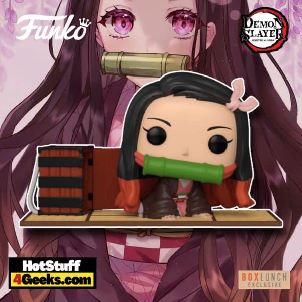 2021 NEW Exclusive Mini Nezuko In Box Funko Pop Deluxe