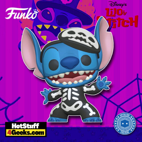 2023 NEW Lilo Stitch Skeleton Stitch With Chase Funko Pop