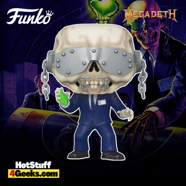 Funko Fair New Megadeth Vic Rattlehead Funko Pop