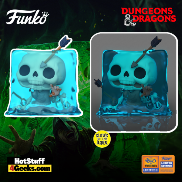 WonderCon 2023 D D Blue Gelatinous Cube Funko Pops