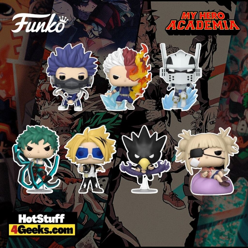 New My Hero Academia Mha Funko Pops Wave Get Ready