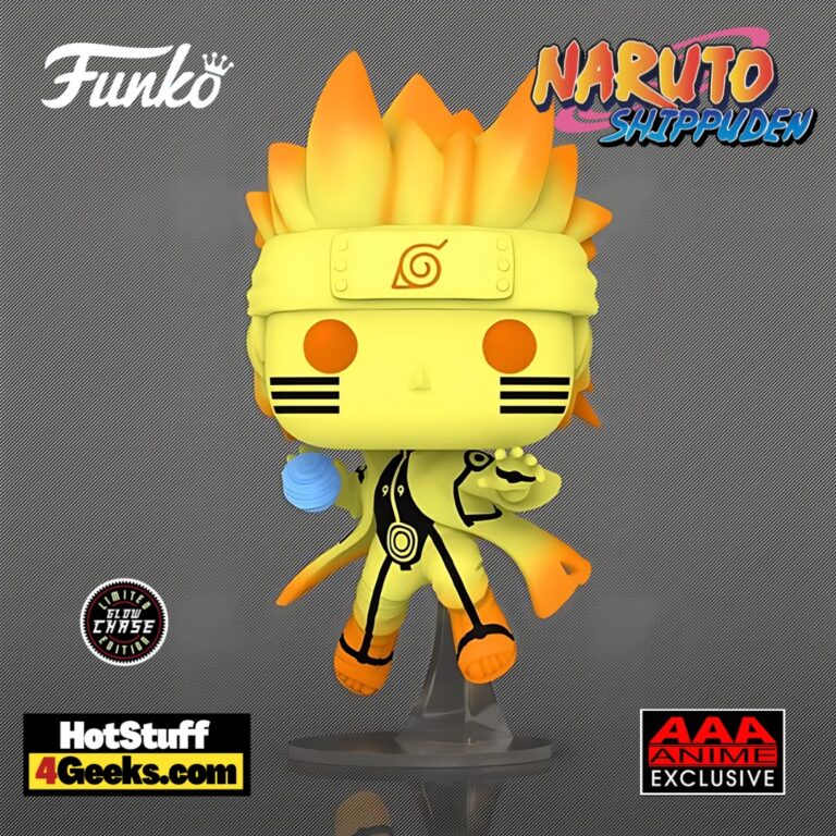 2023 NEW Naruto Kurama Link Mode W Glow Chase Funko Pop