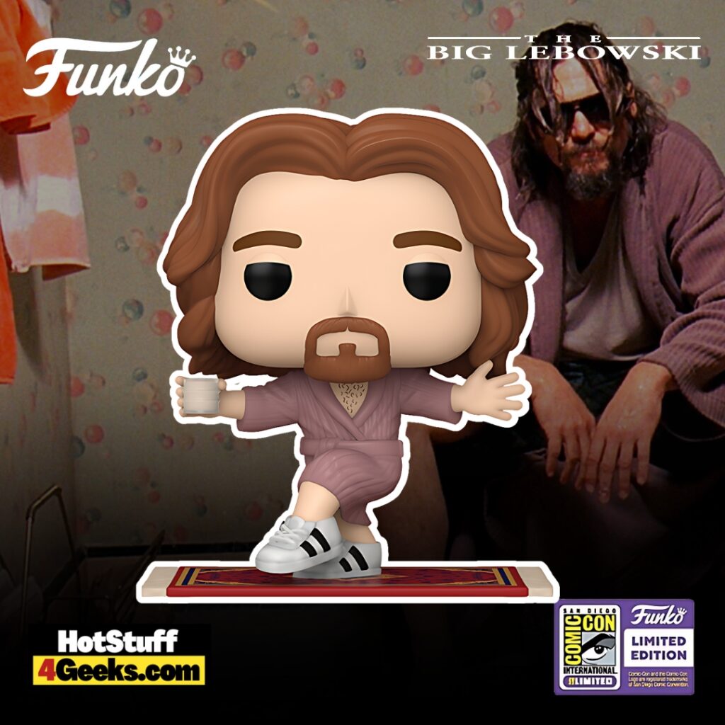 Sdcc The Big Lebowski The Dude In Robe Funko Pop Exclusive