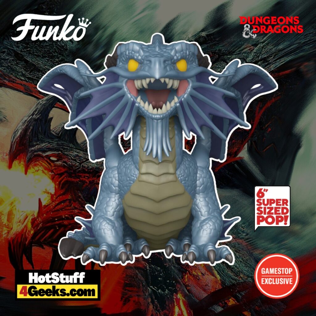 New Dungeons Dragons Super Sized Bahamut Funko Pop