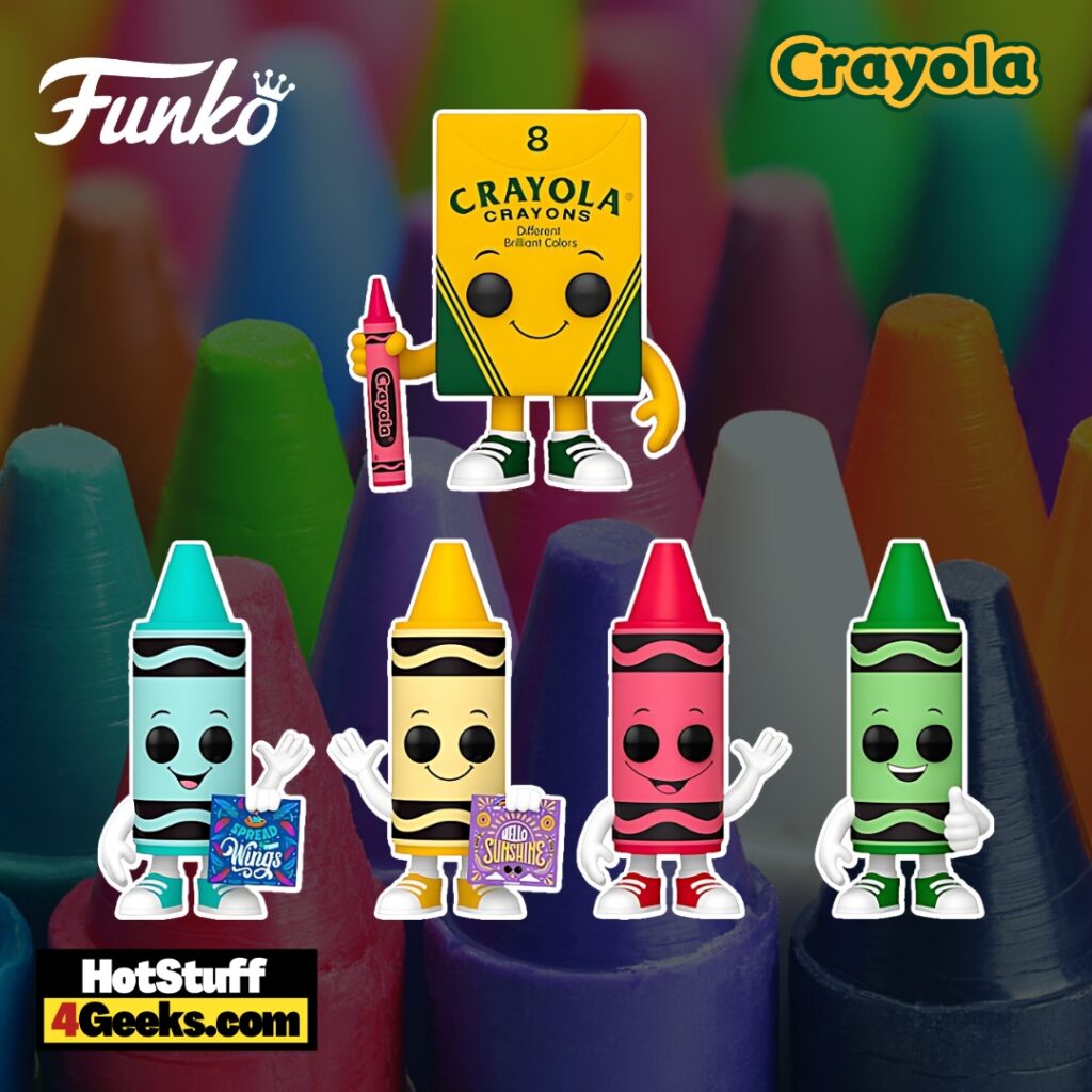 Unveiling The NEW Crayola Funko Pops 2023 Release