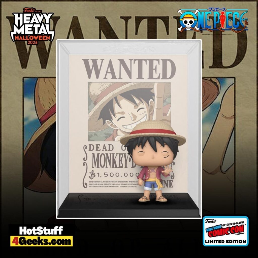 Nycc One Piece Monkey D Luffy Poster Funko Pop