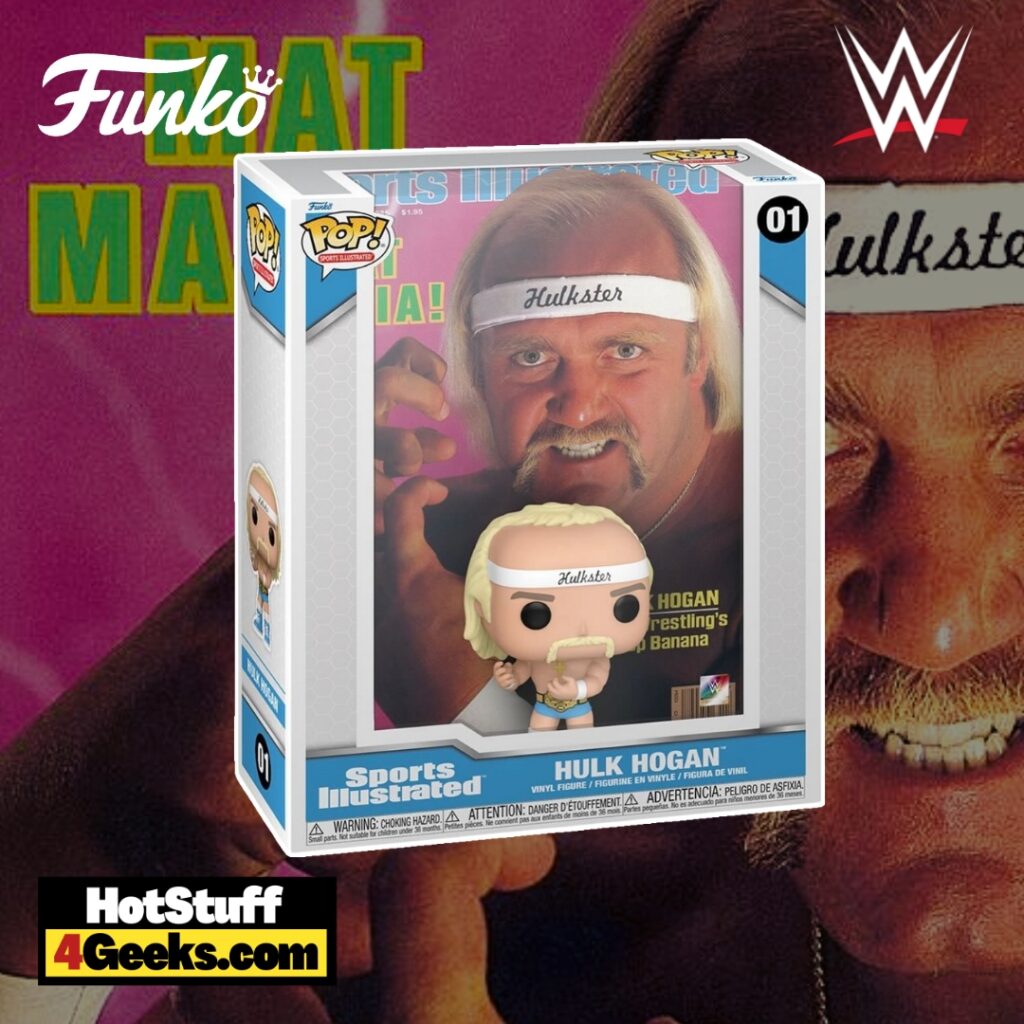 New Hulk Hogan Sports Illustrated Funko Pop Cover