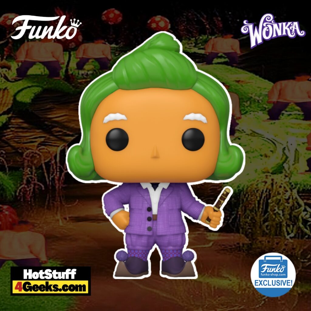 2023 NEW Wonka Oompa Loompa With Piccolo Funko Pop