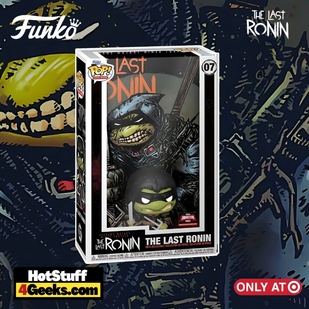 New Tmnt The Last Ronin Funko Pop Comic Cover