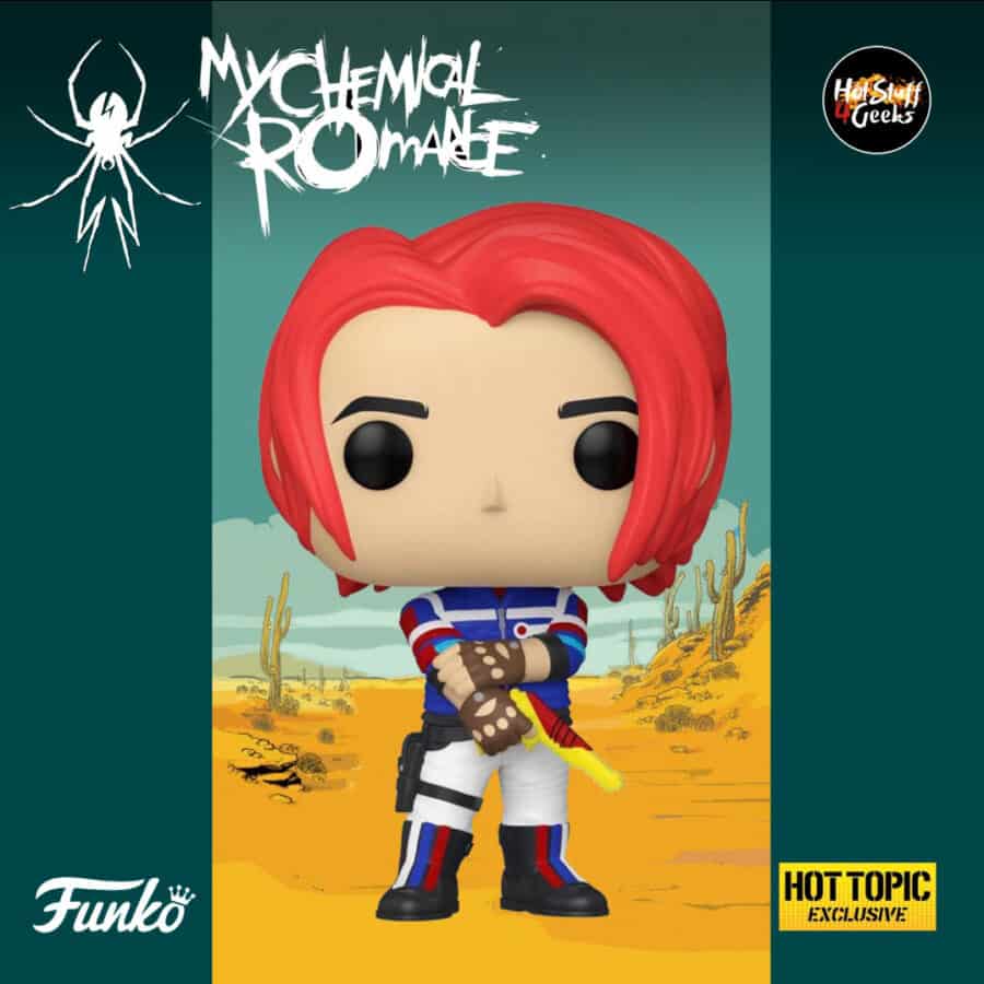 gerard way danger days pop vinyl