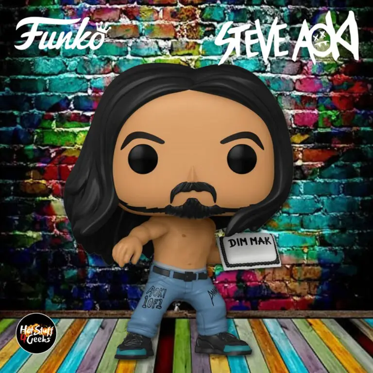 Funko Pop! Rocks: Steve Aoki with Cake Pop! Vinyl Figure Funko Pop! Vinyl Figure