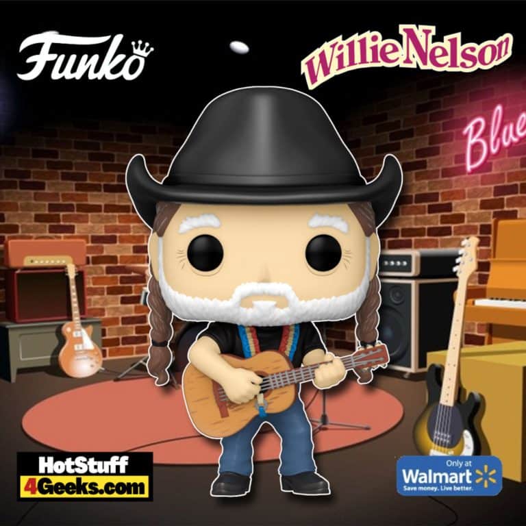 Funko Pop! Rocks: Willie Nelson with Cowboy Hat Funko Pop! Vinyl Figure - Walmart Exclusive