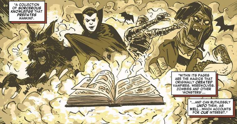 Wandavision: Darkhold - The Marvel Comics' Book of Sins - What is in the pages of the Darkhold?