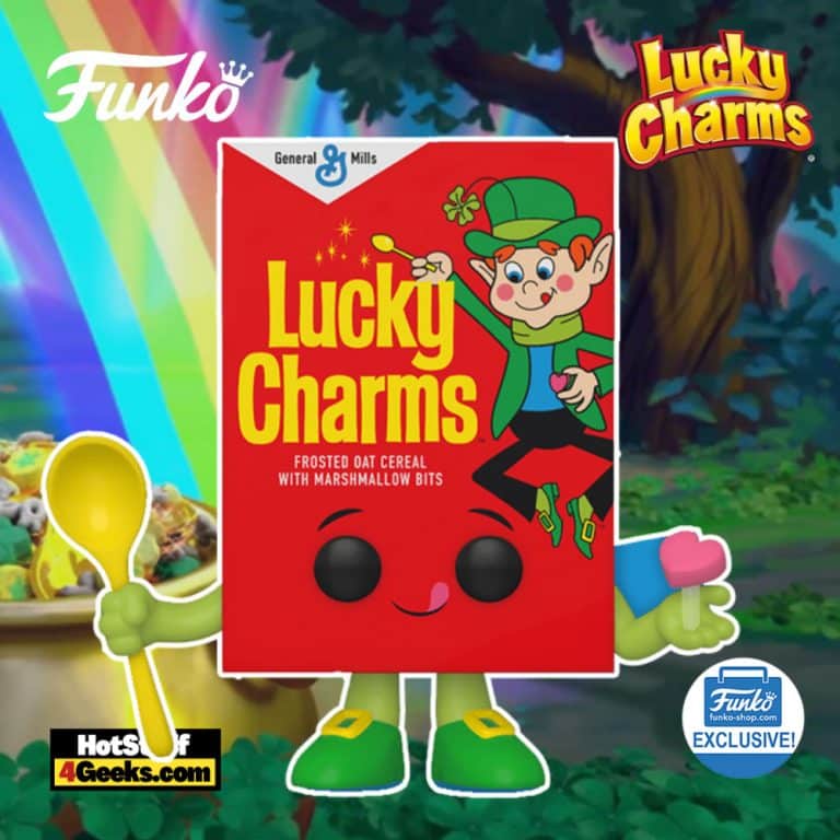 Funko Pop! Foodies: Lucky Charms Cereal Funko Pop! Vinyl Figure - Funko Shop Exclusive