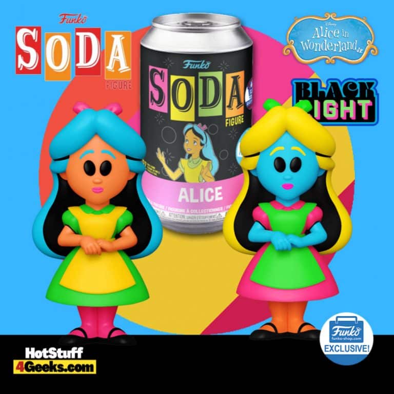 alice in wonderland blacklight funko soda