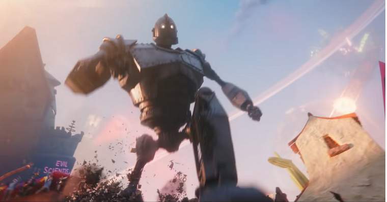 Space Jam: A New Legacy - First Trailer (Easter Eggs Hunt) - Iron Giant