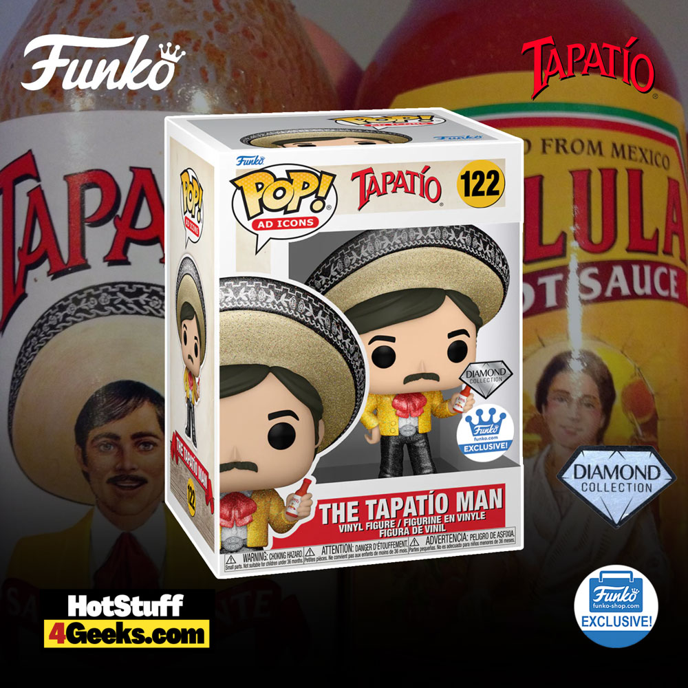 Funko Pop! Icons: The Tapatió Man Diamond Glitter Funko Pop! Vinyl Figure - Funko Shop Exclusive