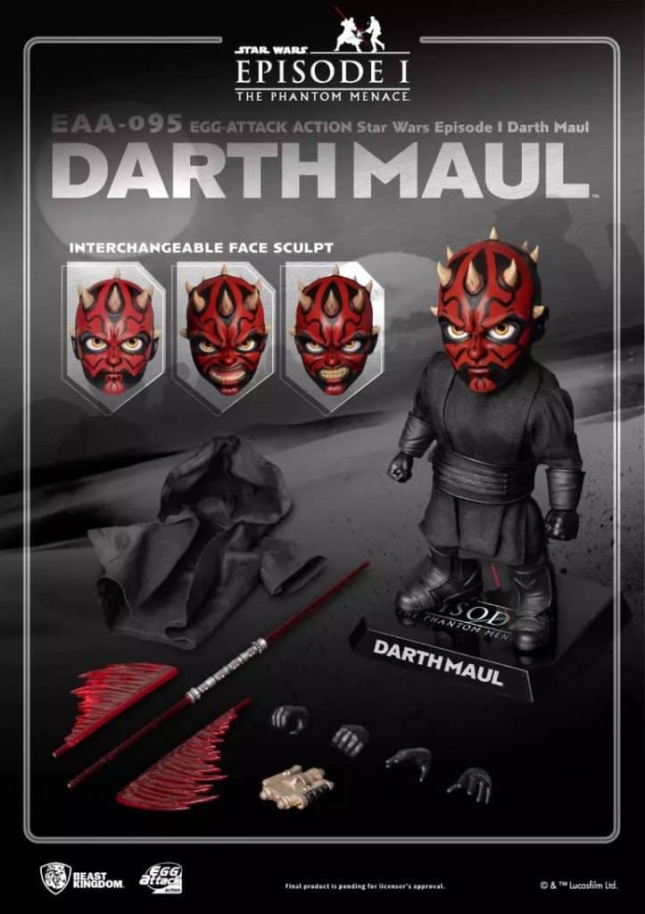 Beast Kingdom Star Wars Episode I - Darth Maul (EAA-095) Action Figure