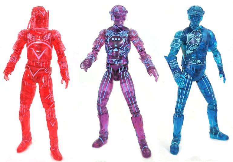 Diamond Select: Tron Retro Action Figure Set of 3 - SDCC 2021 Previews Exclusive