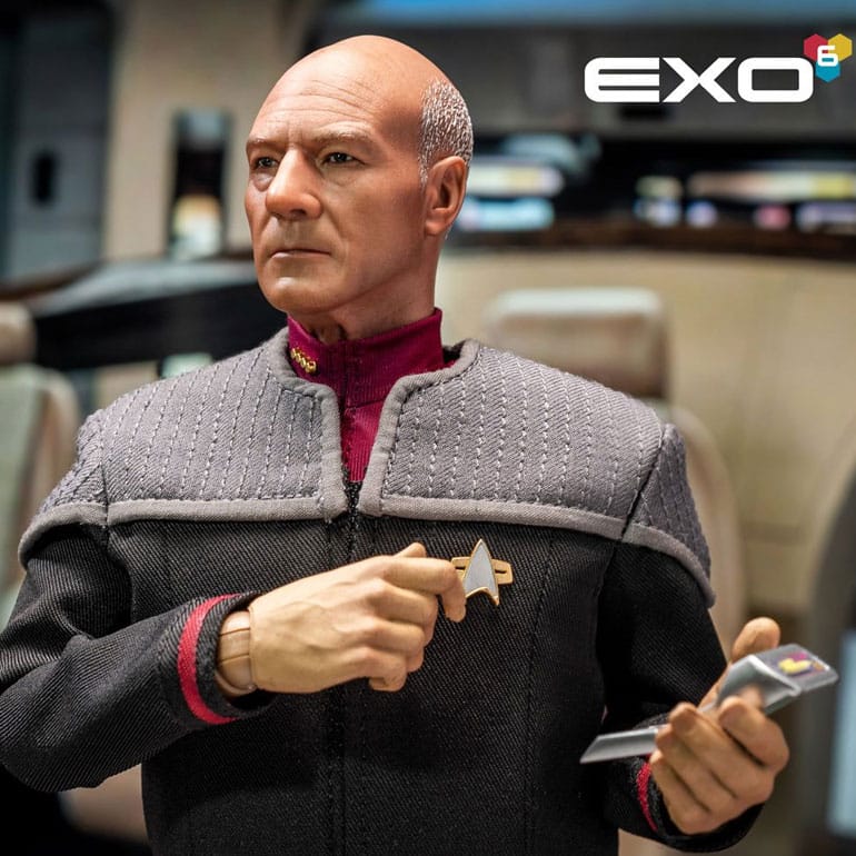 EXO-6: Star Trek: First Contact Captain Jean-Luc Picard 1:6 Scale Action Figure