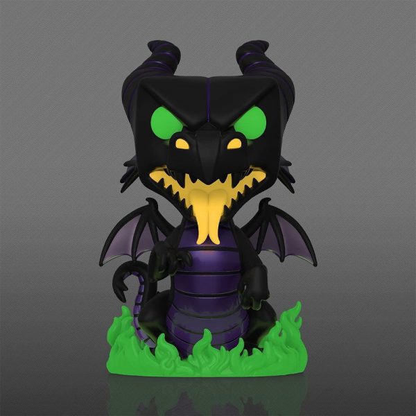 funko pop disney villains maleficent as the dragon glow in the dark exclusive 720