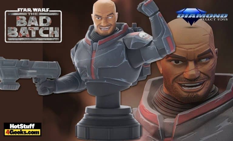 Gentle Giant: Star Wars Clone Wars Wrecker Scale Mini-Bust