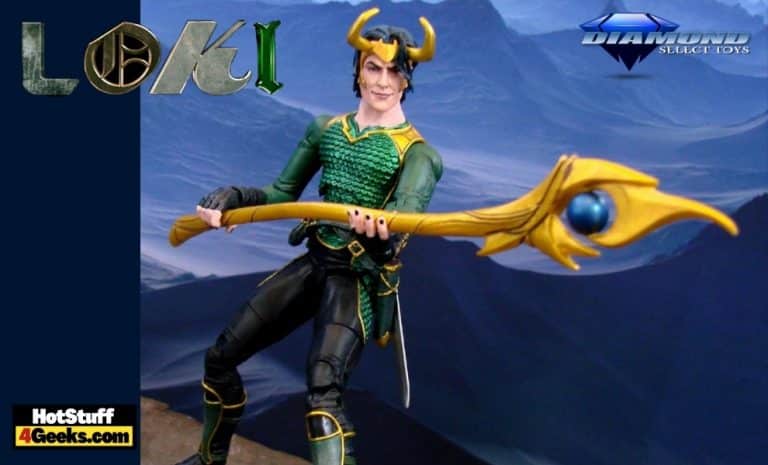Loki Special Collector Edition Action Figure Set – Marvel Select by Diamond Select Toys - Disney Shop Exclusive
