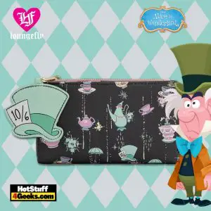 Loungefly Disney Alice in Wonderland A Very Merry Unbirthday to You Wallet