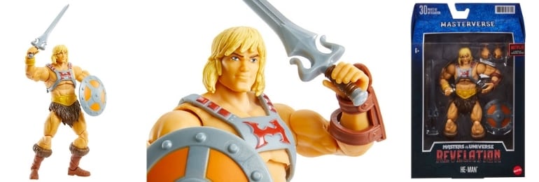 Mattel: Masters of the Universe: Revelation - Masterverse He-Man 7-inch Action Figure