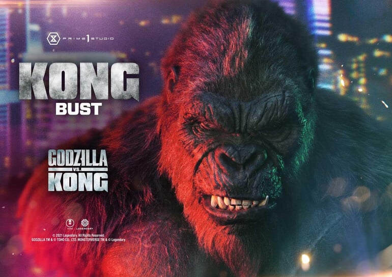 Prime 1 Studio Godzilla vs. Kong Kong 26-Inch Bust