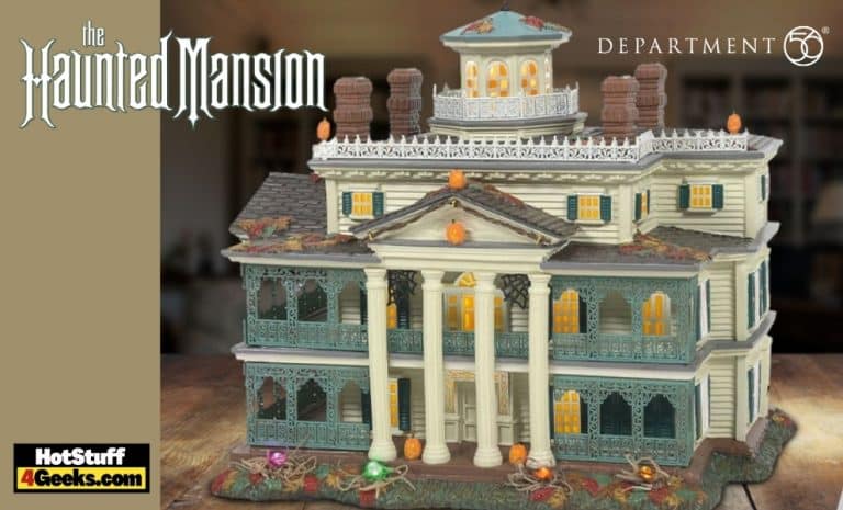 Department 56: Disney Snow Village Halloween Disneyland Haunted Mansion ...