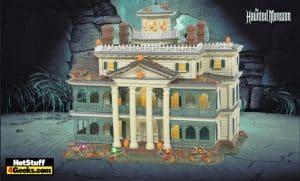 disney haunted mansion light up playset