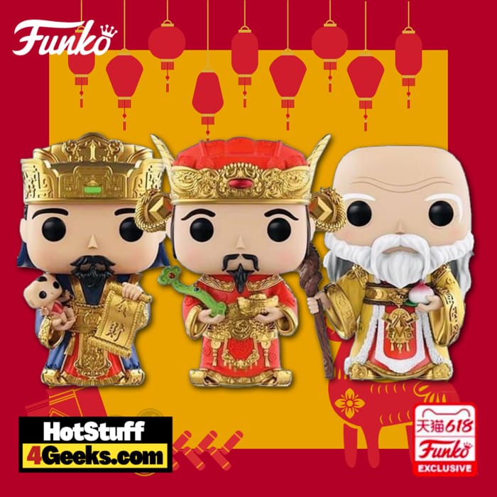 Funko POP! Asia The Three Immortals Set China Exclusive