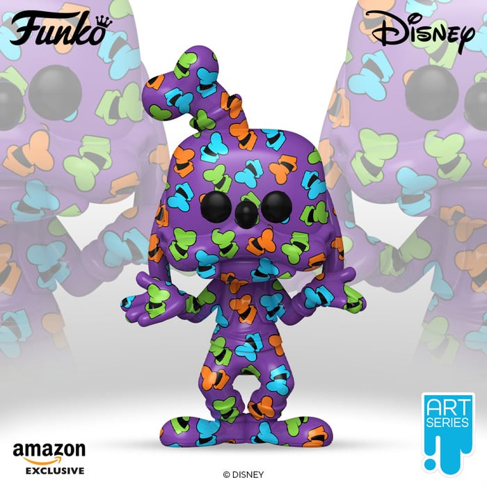 The Funko Pop! Art Series: Disney Treasures of The Vault – Goofy Artist Series Funko Pop! Vinyl Figure – Amazon Exclusive