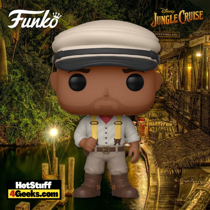 Funko Pop! Disney: Jungle Cruise - Frank Funko Pop! Vinyl Figure - image custom made by Hotstuff4geeks.com