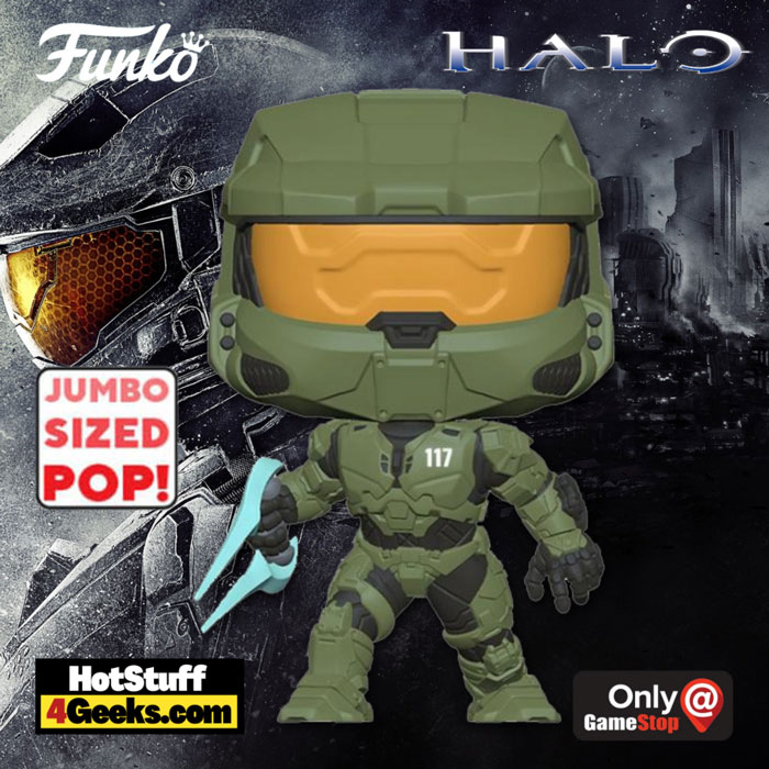 Funko Pop! Halo Infinite - Master Chief 10-inch Super Sized Funko Pop! Vinyl Figure - GameStop Exclusive