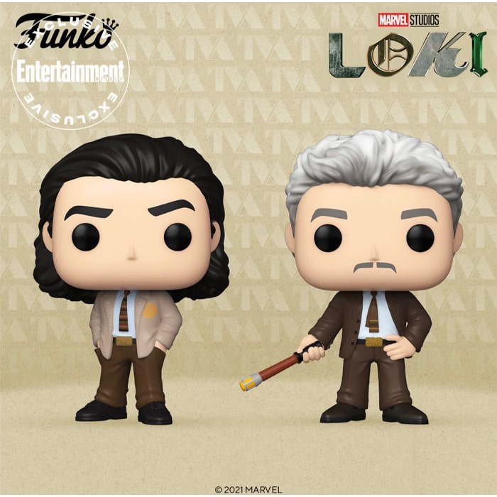 Funko Pop! Loki Series - Mobius and Loki Funko Pop! Vinyl Figures