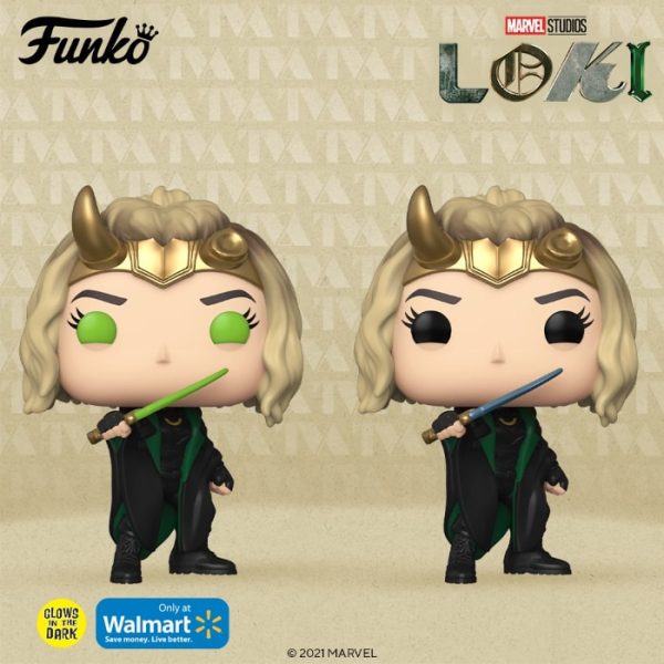 loki sylvie funko pop glow in the dark