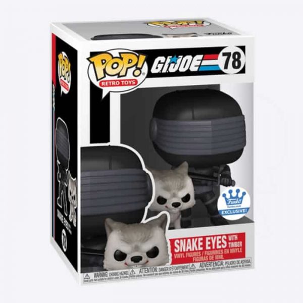 funko snake eyes with timber