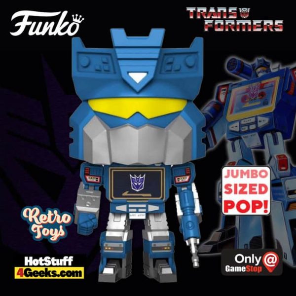 2021 NEW Transformers Soundwave with Tapes 10" Funko Pop!