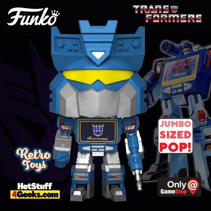 Funko Pop! Retro Toys: Transformers - Soundwave with Tapes 10-inch