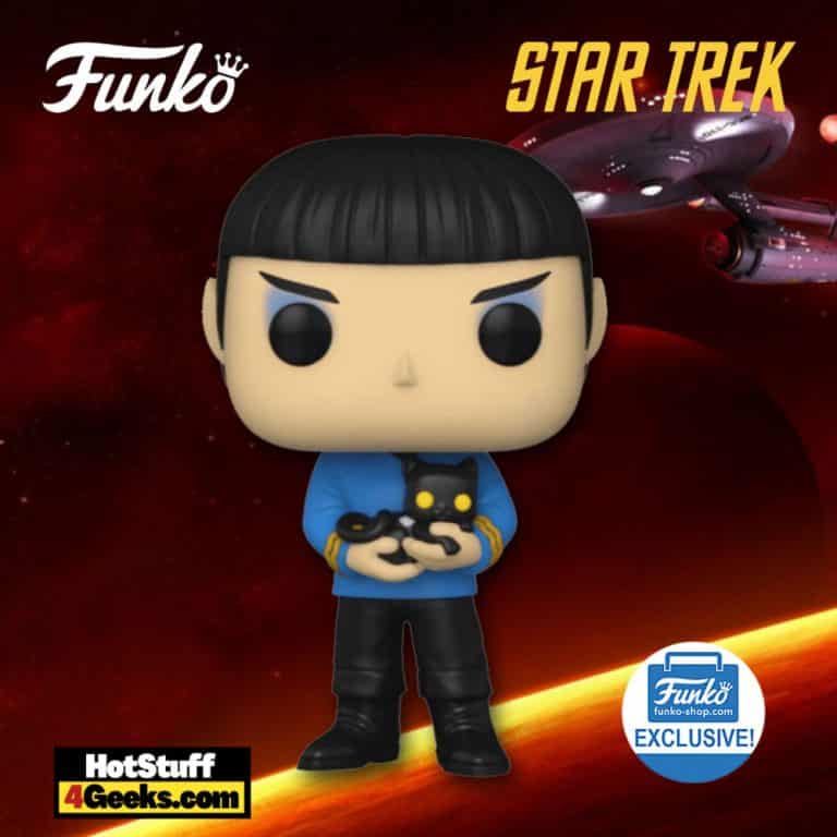 Funko Pop! Star Trek: The Original Series – Spock With Cat Funko Pop! Vinyl Figure - Funko Shop Exclusive
