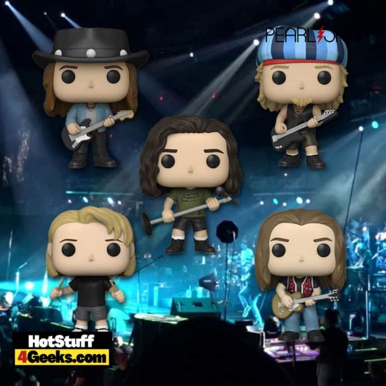 2021 NEW Funko POP! Rocks: Pearl Jam 5-Pack Set Funko Pops