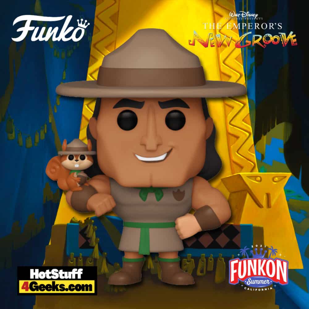 Funko Pop! Disney’s Emperor's New Groove - Kronk as Scout Leader Funko Pop! Vinyl Figure Virtual FunKon 2021 - BoxLunch Shared Exclusive