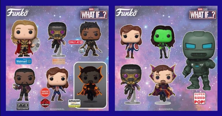 11 NEW What If...? Funko Pops Unveiled with 6 Exclusives