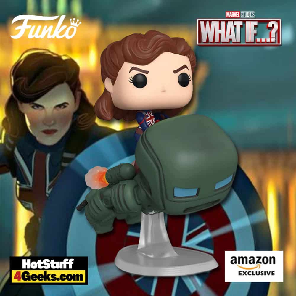 Funko Pop! Pop! Marvel: Marvel Studios’ What If…? – Captain Carter and the Hydra Stomper