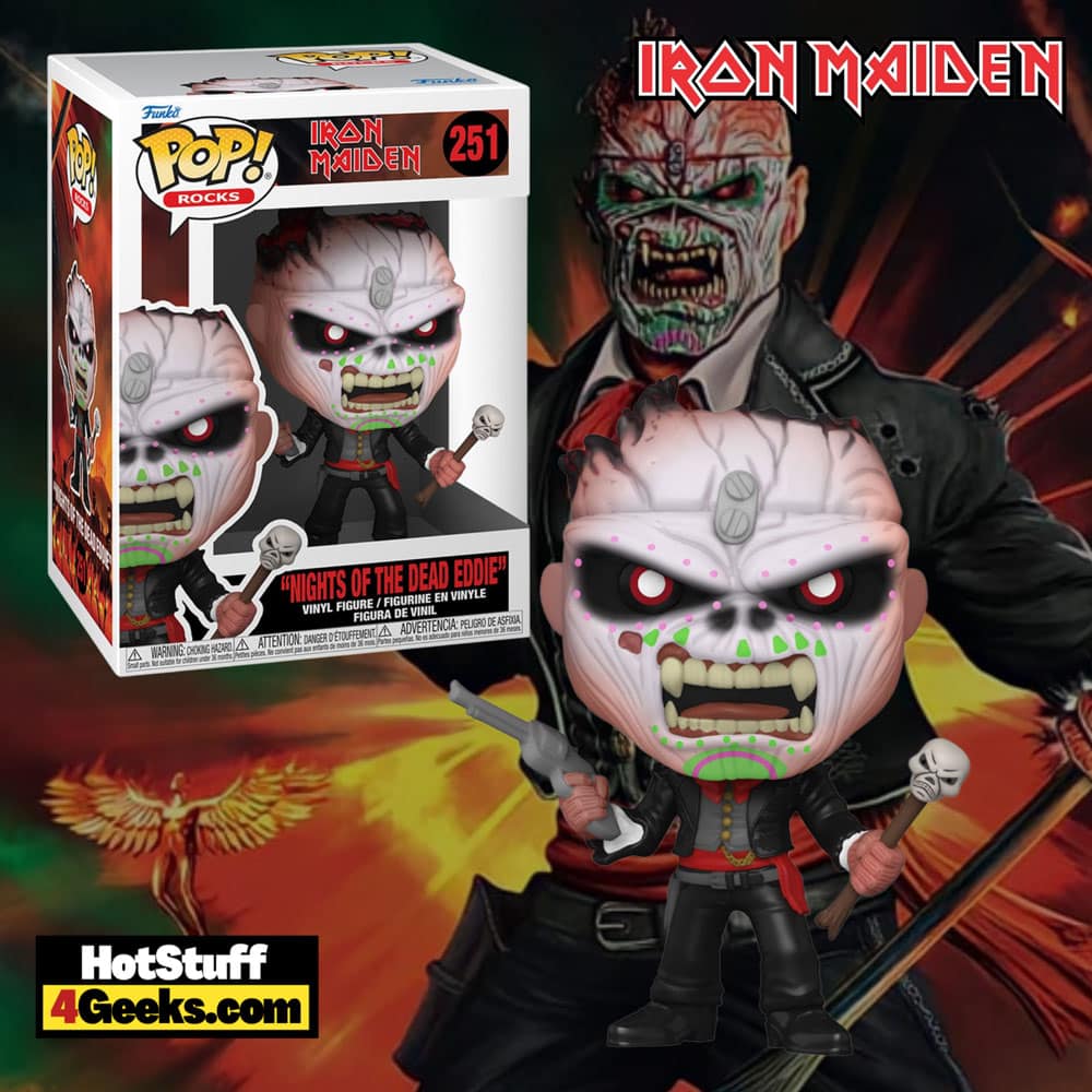 Funko Pop! Rocks: Iron Maiden - "Nights of the Dead Eddie" Funko Pop! Vinyl Figure