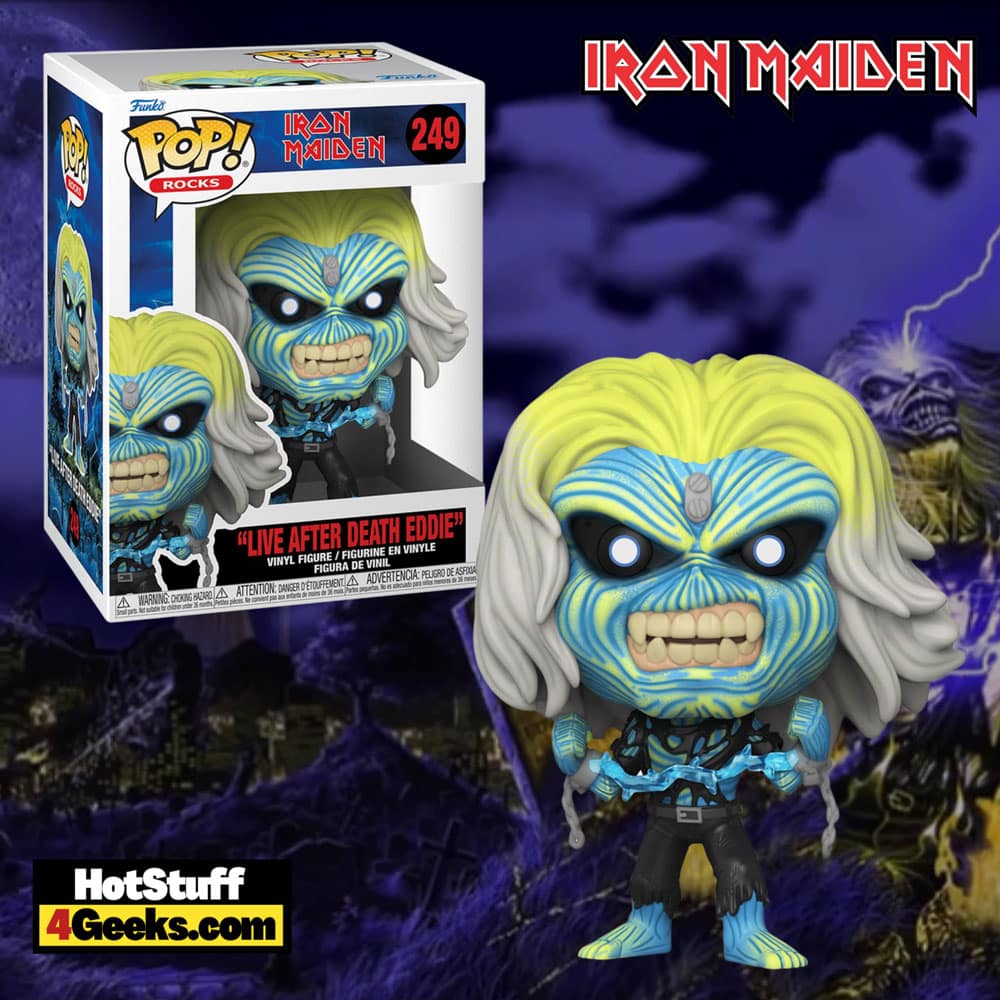 Funko Pop! Rocks: Iron Maiden - "Live After Death Eddie" Funko Pop! Vinyl Figure