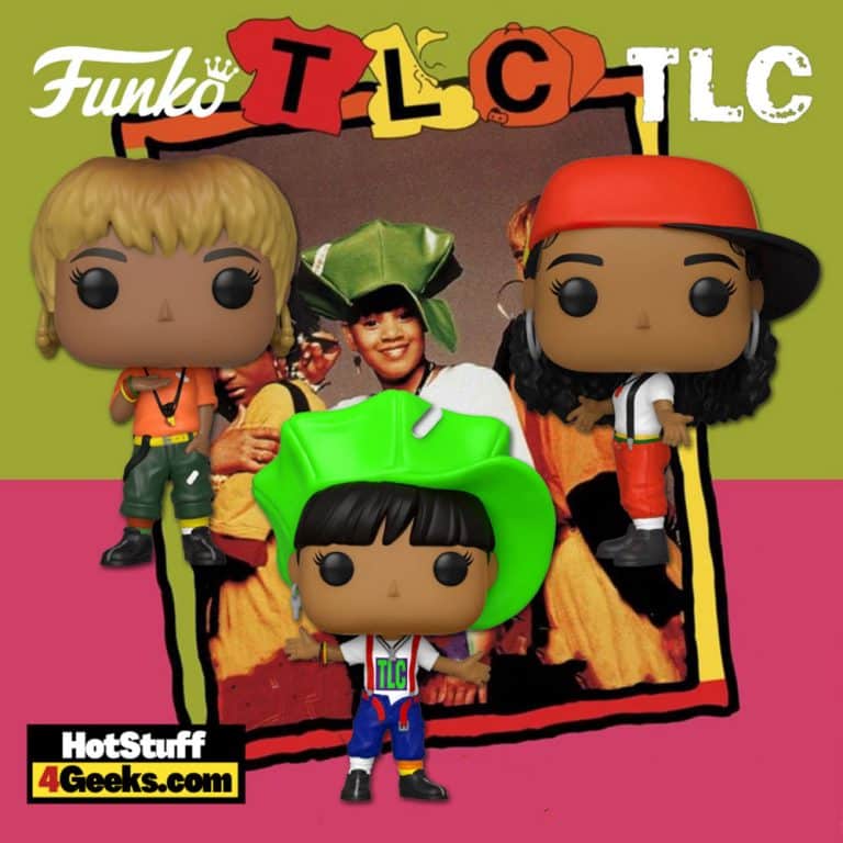 Funko Pop! Rocks: TLC – Left Eye, T-Boz, and Chilli Funko Pop! Vinyl Figures (2021 Released)